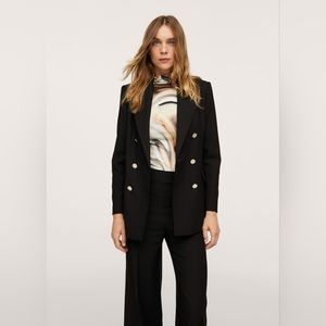 New Women Blazers and jackets, Blazers Double-breasted suit blazer